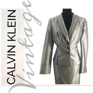 Calvin Klein Silver Women's Jacket